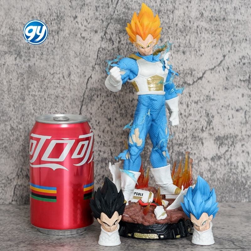 Vegeta Standing Three Heads 23cm Figure