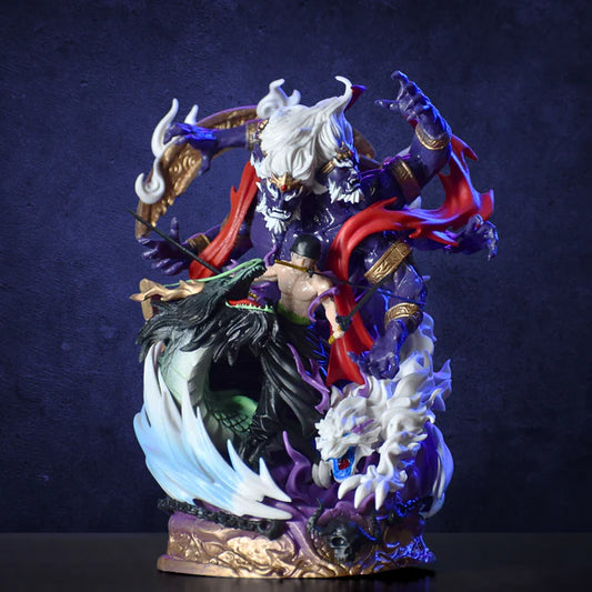 King Of Hell Roronoa Zoro Action Figure (20 Cm Height) - One Piece