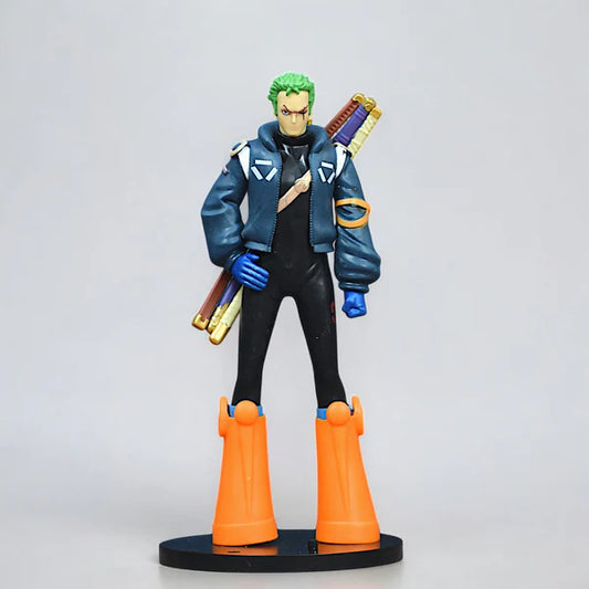 RORONOA ZORO - THE GRANDLINE SERIES ACTION FIGURE WITH STAND (17 CM HEIGHT) - ONE PIECE