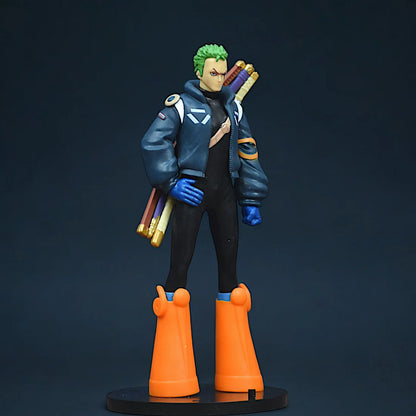 RORONOA ZORO - THE GRANDLINE SERIES ACTION FIGURE WITH STAND (17 CM HEIGHT) - ONE PIECE