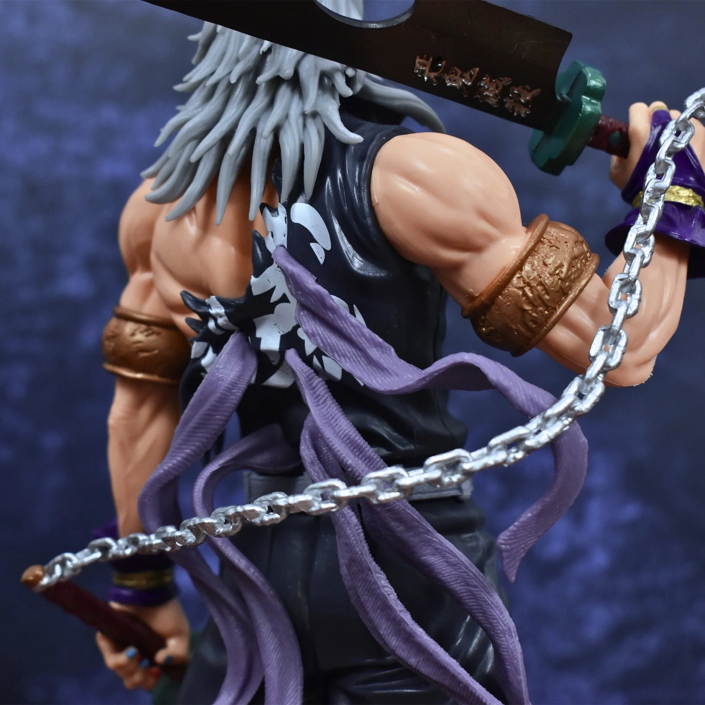 Sound Hashira Tengen Uzui Action Figure with Stand (30 cm Height) - Demon Slayer