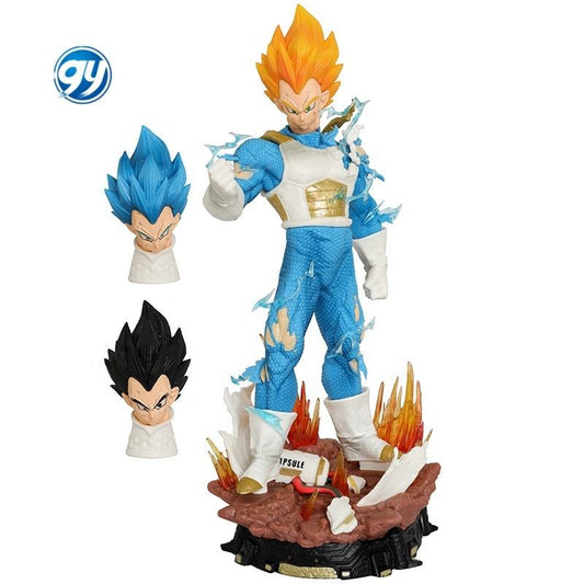 Vegeta Standing Three Heads 23cm Figure